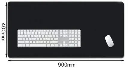 Diagram of 900x400mm XXL mouse pad – wide surface area for keyboard and mouse setup | The Void Vault